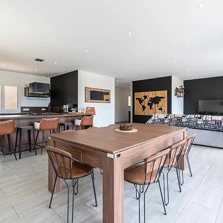 Maison Mawie - Vue Montagne Piscine Jacuzzi 度假居