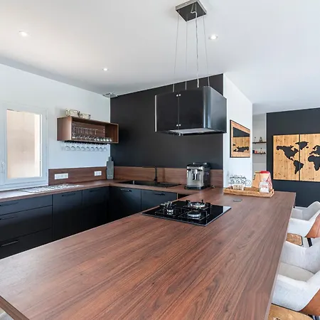 度假居 Maison Mawie - Vue Montagne Piscine Jacuzzi *